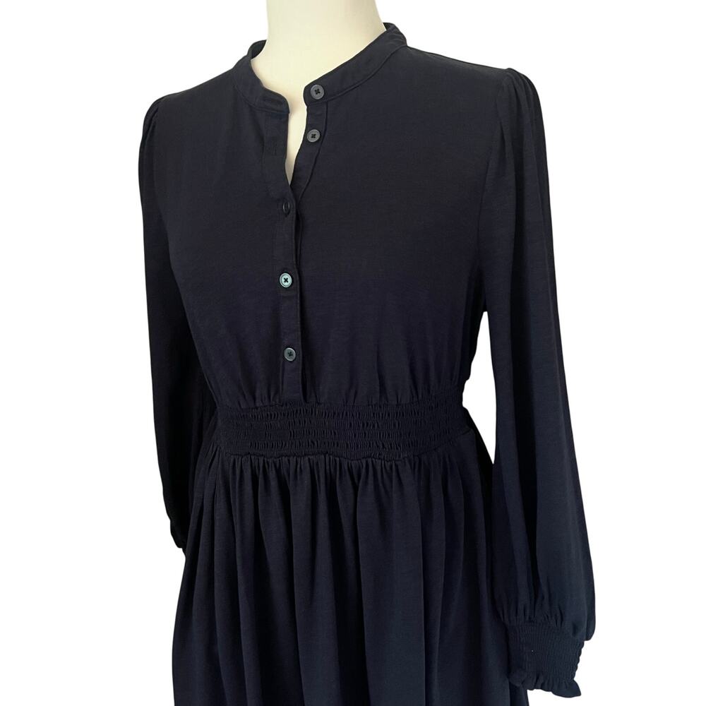 Boden Black Long-Sleeve Mini Dress - Picture 4 of 9